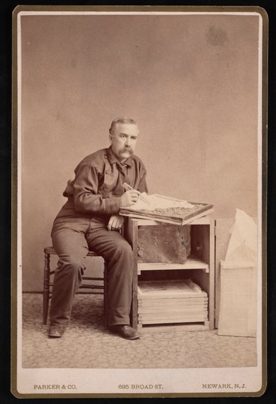 Porträt von Fred Mather 1833-1900, vor 1887 von Parker and Co
