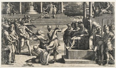 Martyrium von Sankt Peter und Sankt Paul von Parmigianino