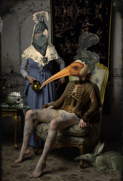 Surreale Vogelfiguren von Pascal Bouchet-Spiegel