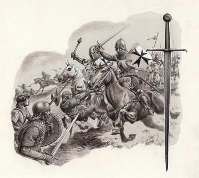 Die Deutschritter von Pat (1907-95) Nicolle