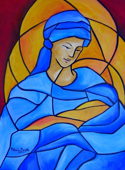 Maria voll der Gnade, 2005 von Patricia Brintle