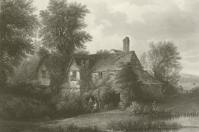 Hütte im alten Hyde Park, London von Patrick Nasmyth