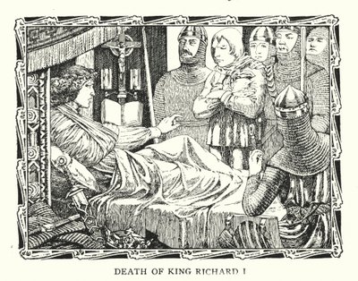 Tod von König Richard I. von Patten (after) Wilson