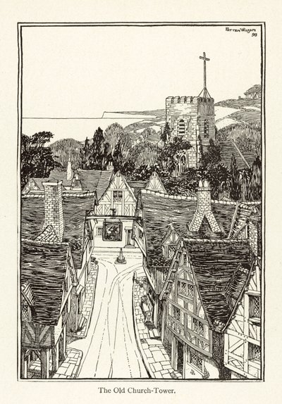 Frost um Mitternacht (Gravur) von Patten Wilson
