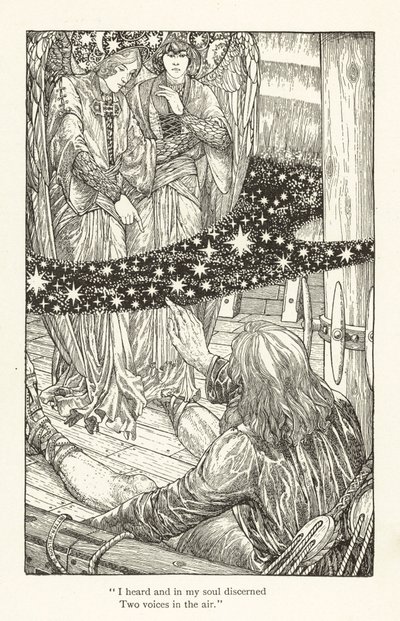 Die Ballade vom alten Seemann (Gravur) von Patten Wilson