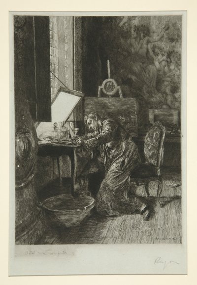 Der Maler von Paul Adolphe Rajon