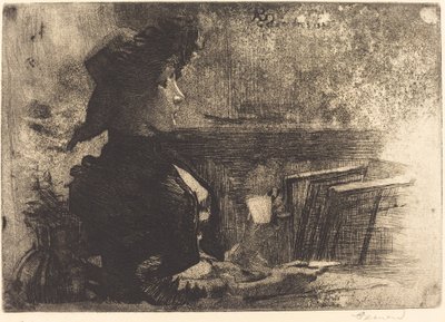 Die Tasse Tee, 1883 von Paul Albert Besnard