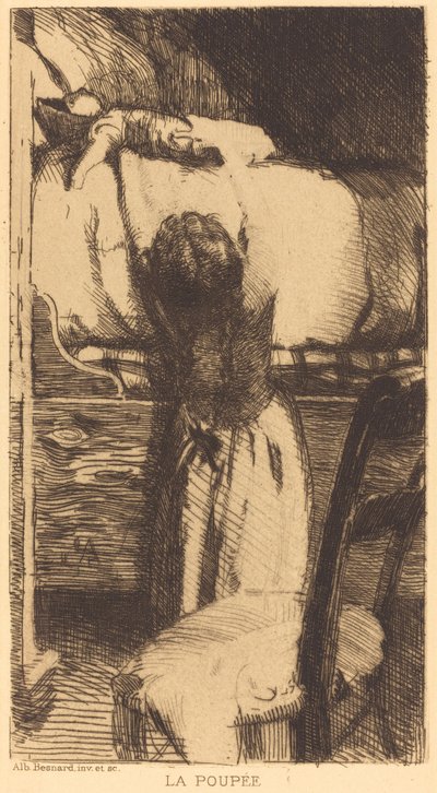 Die Puppe La Poupée, 1888 von Paul Albert Besnard