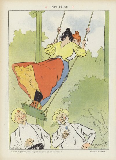 Illustration für Le Rire von Paul Balluriau