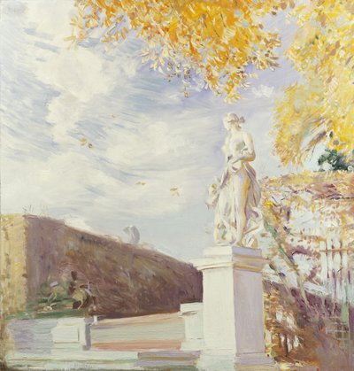 Eine Venusstatue im Garten von Versailles, 1896 von Paul Cesar Helleu