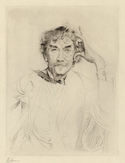 J. A. M. Whistler von Paul Cesar Helleu