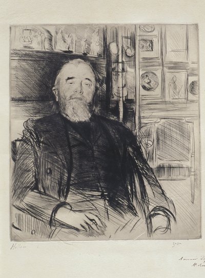 Porträt von Alexis Rouart von Paul Cesar Helleu