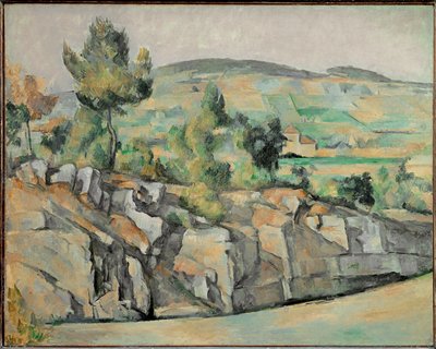 Hügel in der Provence von Paul Cezanne