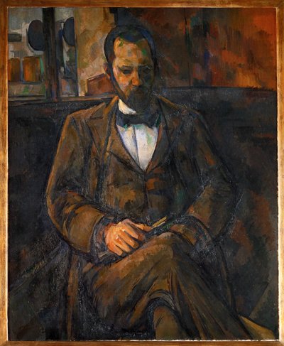 Porträt von M. Ambroise Vollard, der Kunsthändler, gemalt 1899 von Paul Cezanne