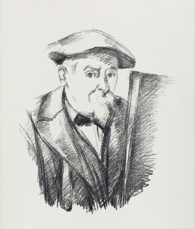 Selbstbildnis von Paul Cézanne