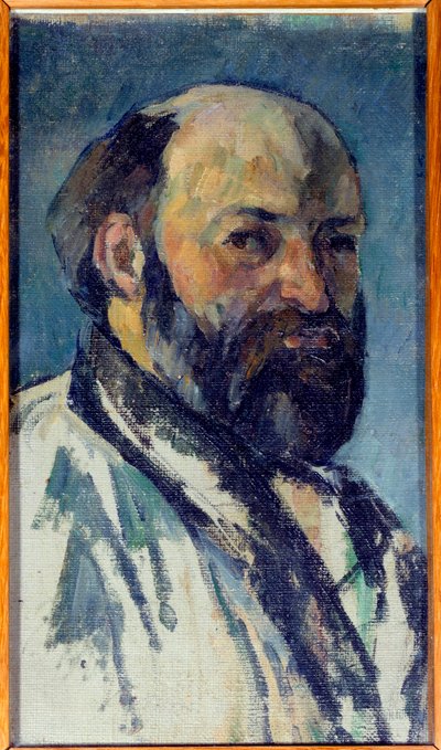 Selbstporträt. Gemälde von Paul Cézanne, 1877 von Paul Cézanne