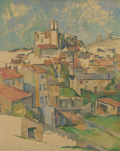 Gardanne, 1885-86 von Paul Cézanne