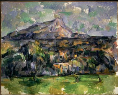 La Montagne Sainte-Victoire von Paul Cézanne
