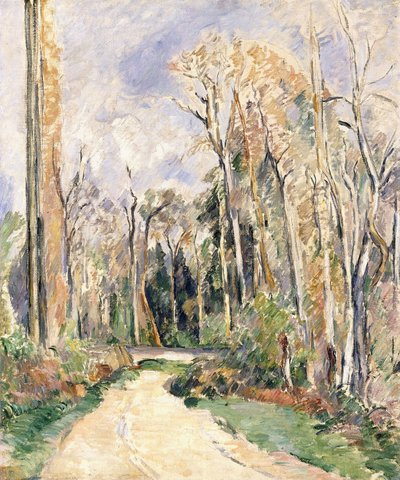 Pfad am Eingang des Waldes von Paul Cézanne