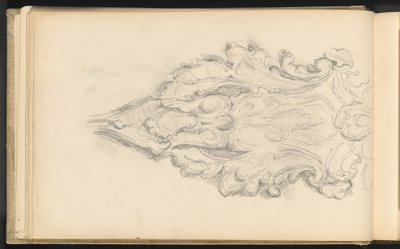 Studie eines dekorativen Ornaments von Paul Cézanne
