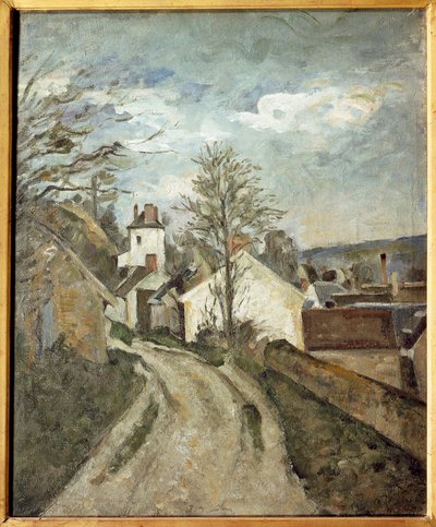 Das Haus von Doktor Gachet in Auvers von Paul Cézanne