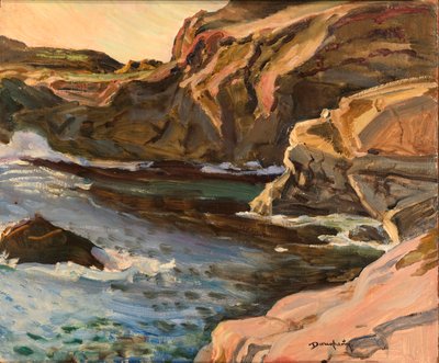 Kalifornische Klippen von Paul Dougherty