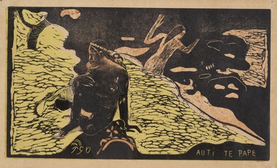 Auti Te Pape Frauen am Fluss aus der Serie Noa Noa, 1893-1894 von Paul Gauguin