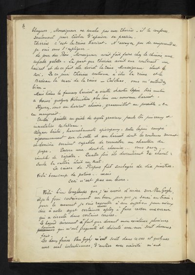 Vorher und Nachher - Beschreibung von Gauguins Aufenthalt bei Vincent van Gogh in Arles (S. 8) von Paul Gauguin