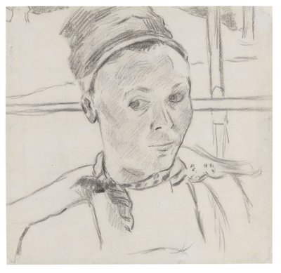 Büste einer jungen bretonischen Frau (Möglicherweise Marie Lagadu) von Paul Gauguin