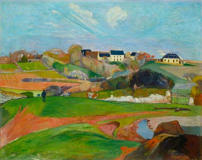 Landschaft bei Le Pouldu von Paul Gauguin