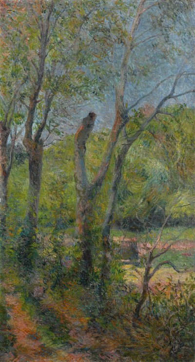 Les Saules von Paul Gauguin