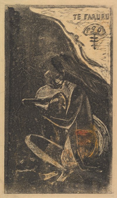Hier machen wir Liebe Te Faruru, aus Duft Noa Noa, 1893-94 von Paul Gauguin