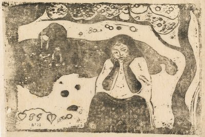 Menschliches Leid von Paul Gauguin