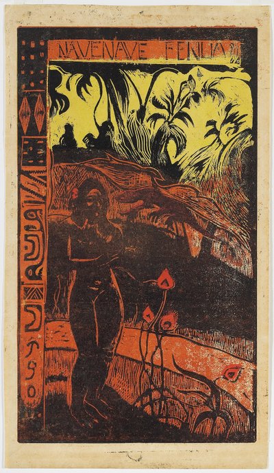 Nave Nave Fenua aus der Serie Noa Noa von Paul Gauguin