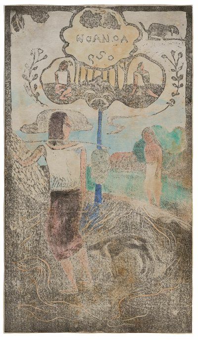 Noa Noa (Duftend), aus der Noa Noa Suite von Paul Gauguin
