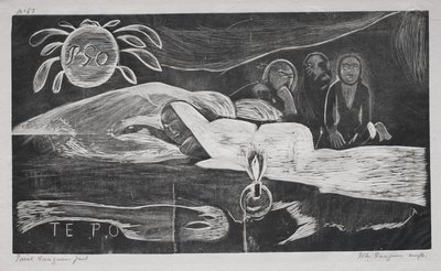 Noa Noa: Te Po (Ewige Nacht) von Paul Gauguin