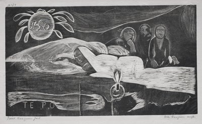 Noa Noa: Te Po Ewige Nacht, 1893-94 von Paul Gauguin