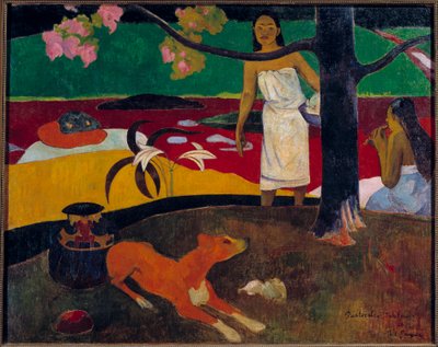 Tahitianische Szene von Paul Gauguin