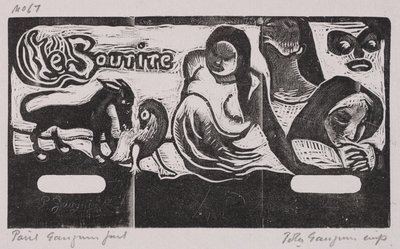 Tahitianische und Noa Noa Serie, Das Lächeln von Paul Gauguin