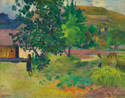 Te Fare (Das Haus) von Paul Gauguin