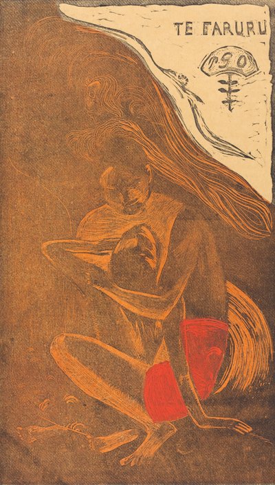 Te Faruru Sie machen hier Liebe, 1894-1895 von Paul Gauguin