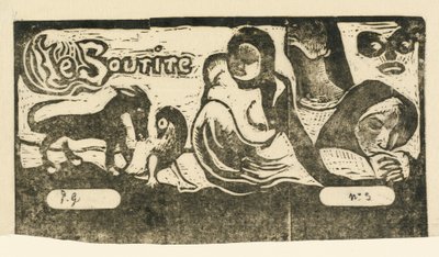 Titelseite für "Le Sourire" von Paul Gauguin