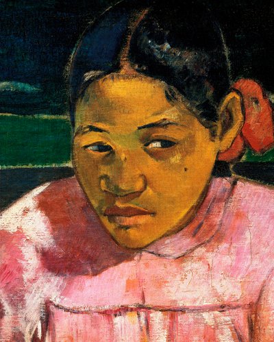 Frauen von Tahiti oder Am Strand (Detail) von Paul Gauguin
