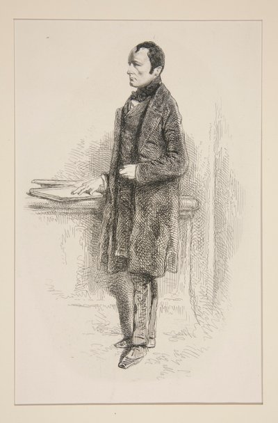 Paul Delaroche von Paul Gavarni