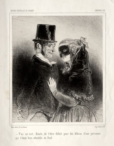 Karneval von Paul Gavarni