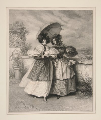 Der Pariser Kurier von Paul Gavarni