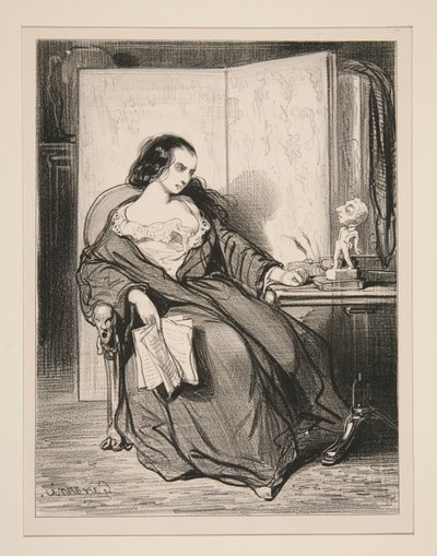 Das Studium von Paul Gavarni
