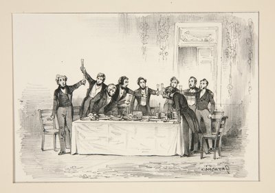 Die Kameradschaft von Paul Gavarni
