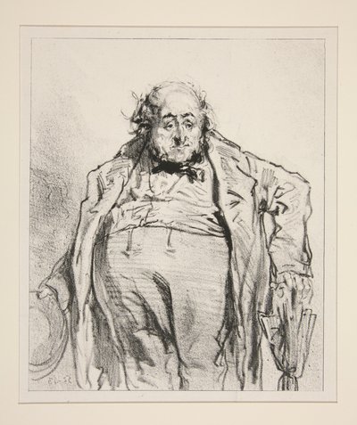 "Der schöne Adolphe." von Paul Gavarni