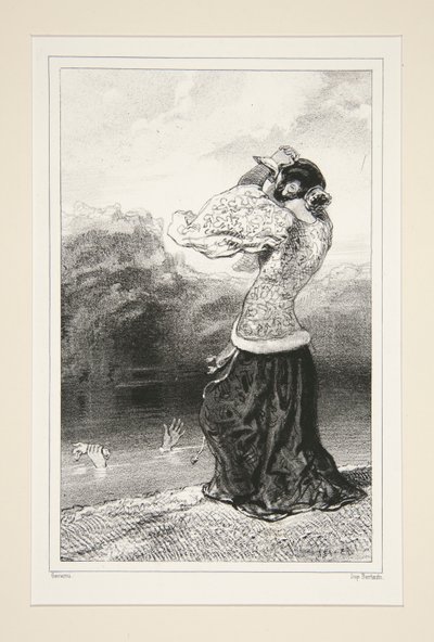 Marie de France und Jean des Essarts. 1405. von Paul Gavarni